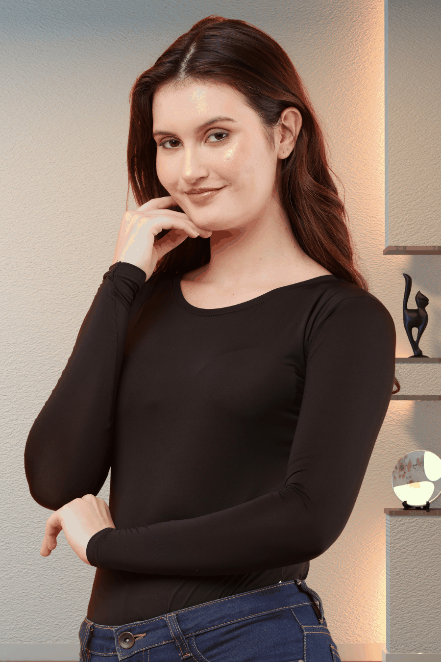 Women’s Polylycra Round Neck