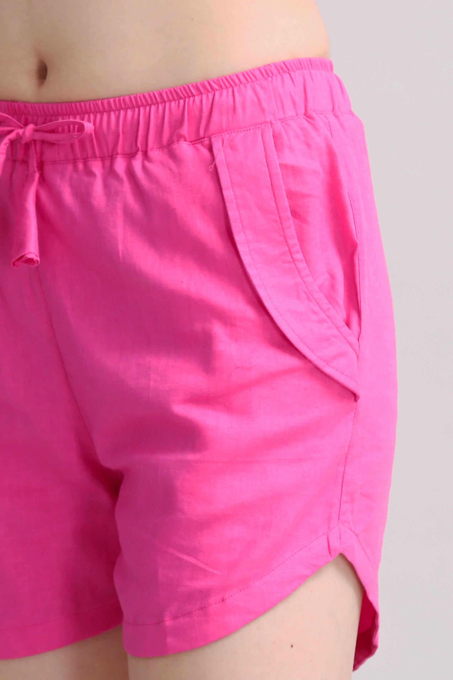YoungBlok Womens Linen Shorts