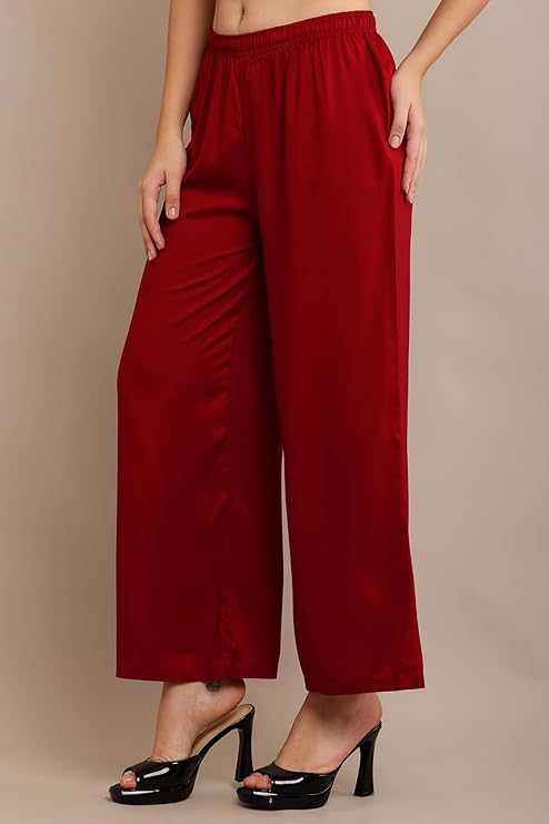 Womens Rayon Plazzo