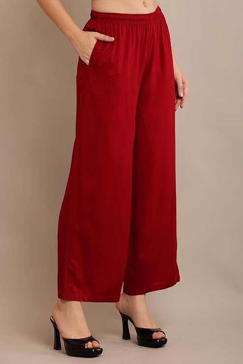 Womens Rayon Plazzo