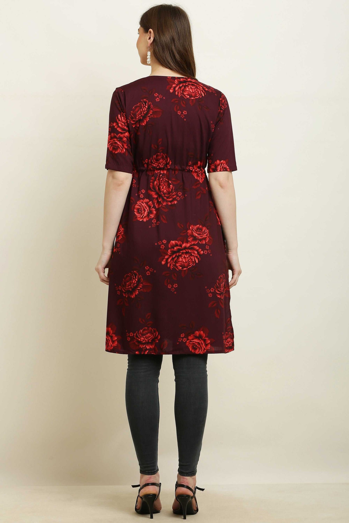 Rayon Printed Stylish Long Shrug