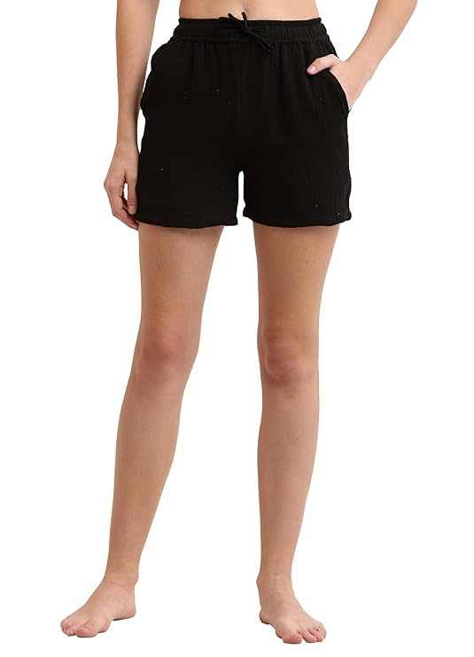 Women's Cotton Double Gauze Shorts