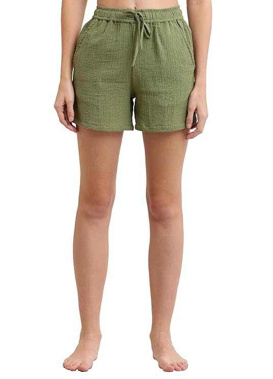 Women's Cotton Double Gauze Shorts
