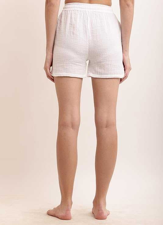 Women's Cotton Double Gauze Shorts
