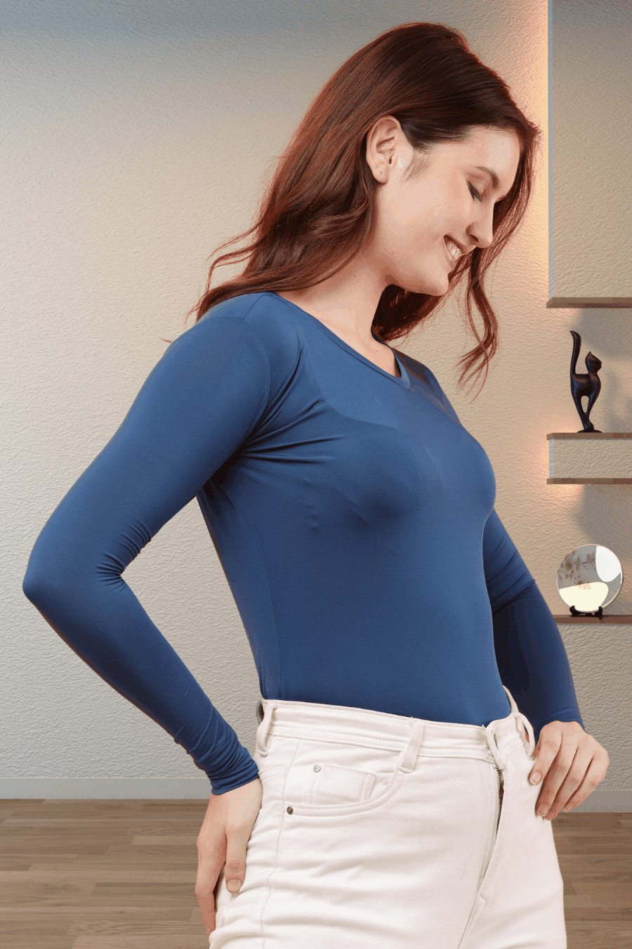 Women’s Polylycra Round Neck