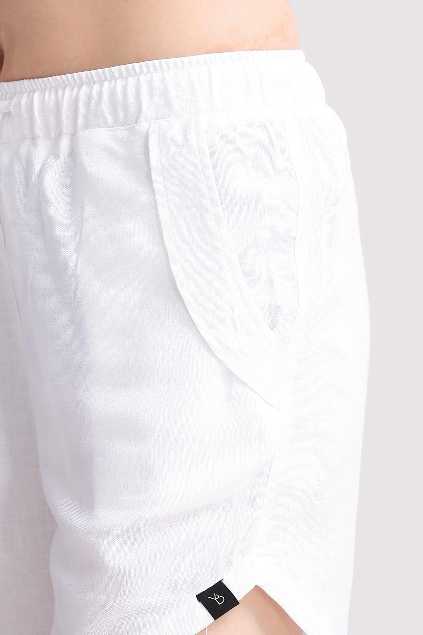 YoungBlok Women Linen shorts 