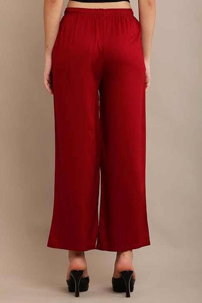 Womens Rayon Plazzo