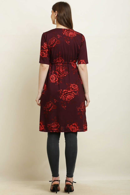 Rayon Printed Stylish Long Shrug