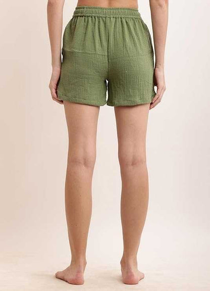 Women's Cotton Double Gauze Shorts