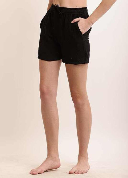 Women's Cotton Double Gauze Shorts